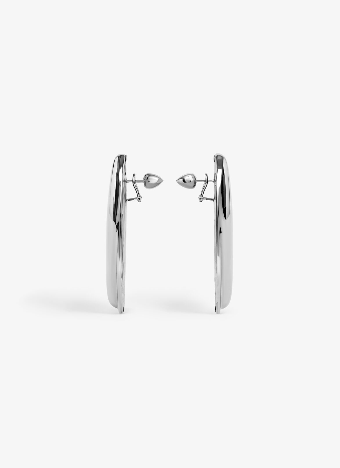 BUMPER EARRINGS ALAÏA SILVER BUMPER EARRINGS